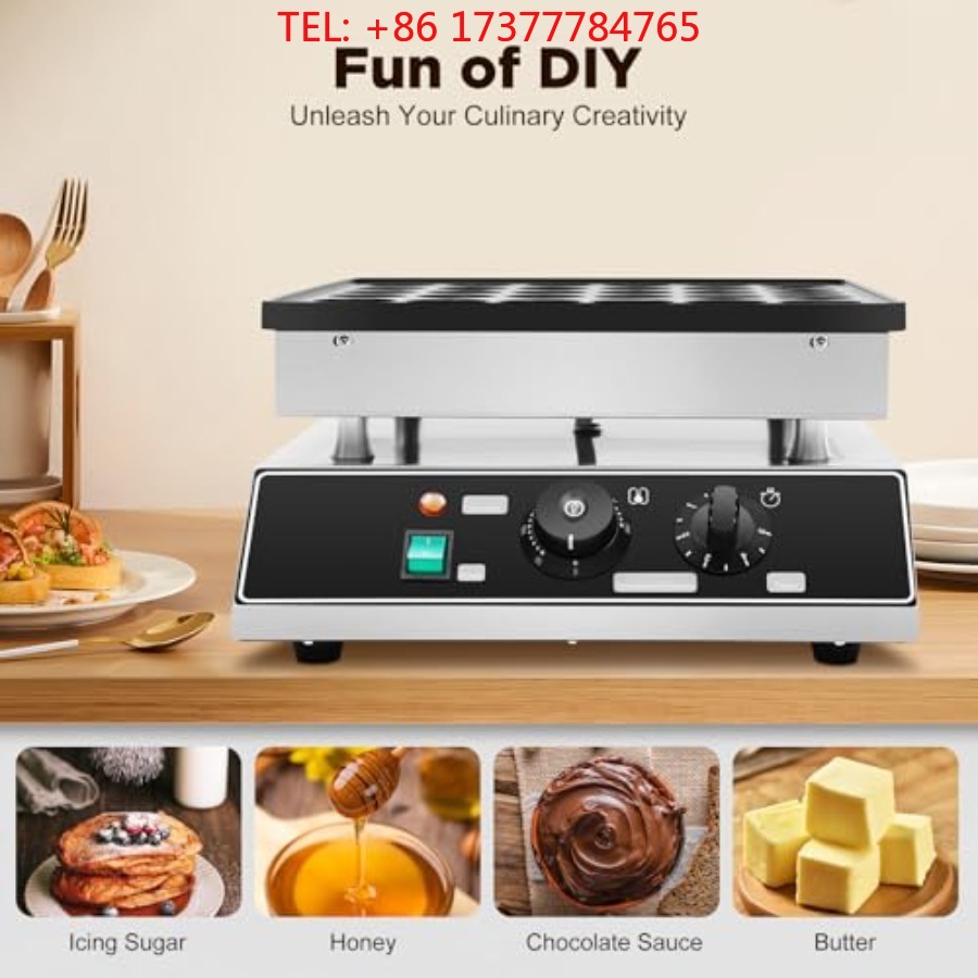 Mini Pancake Griddle - Dispositivo comercial para hornear alimentos, plancha