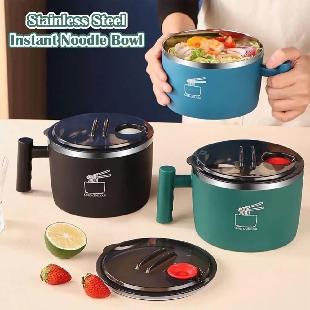 Dim Sum Basket - Tazón Portátil de Acero Inoxidable para