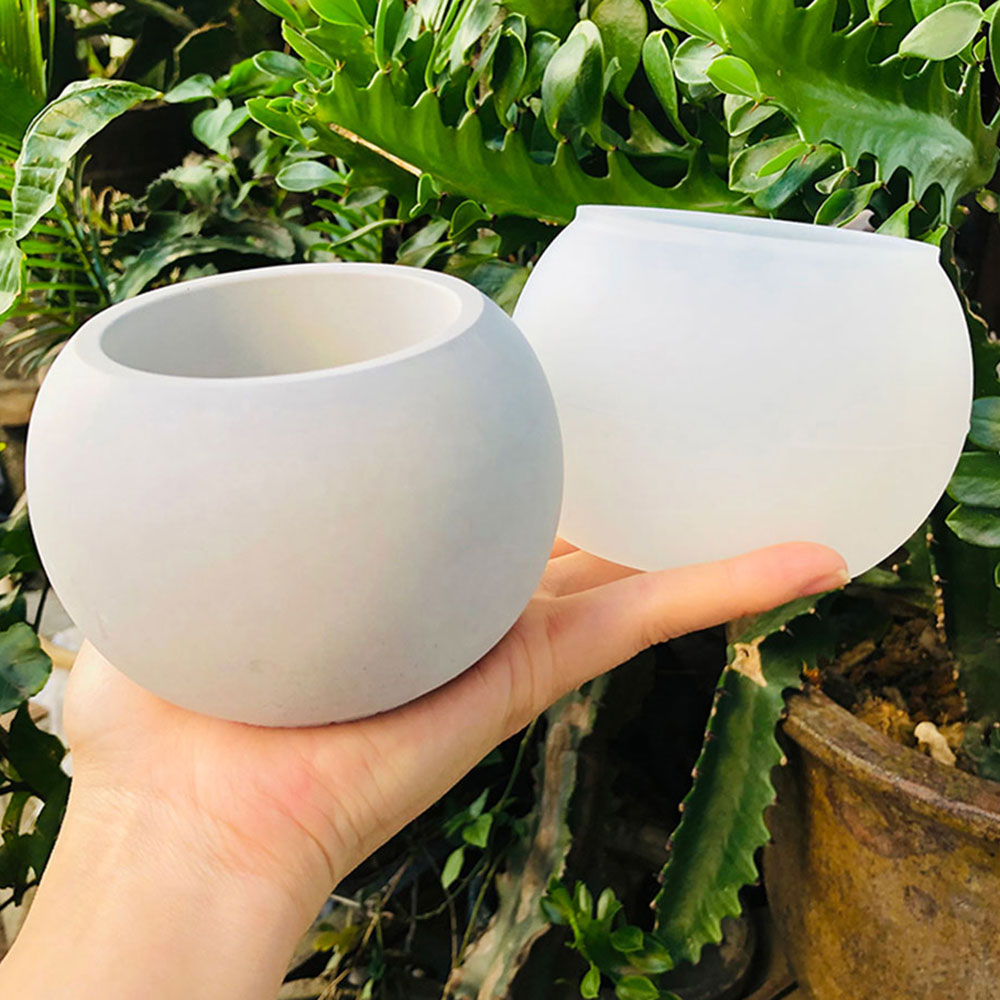 Potsticker Mold - Molde esférico de silicona para maceta,