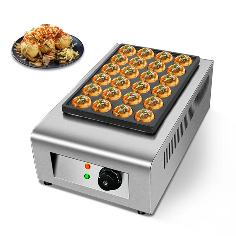 Takoyaki Grill Plate - Máquina Eléctrica Comercial de Gran Potencia