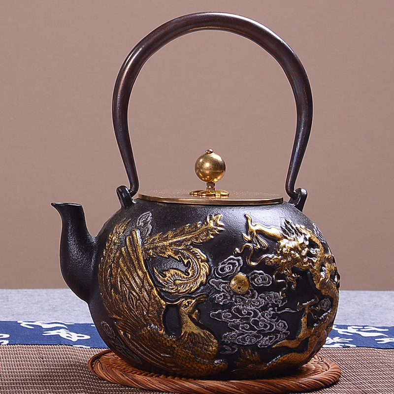Cast Iron Corn - Tetera japonesa 1,4, exquisita serie pintada