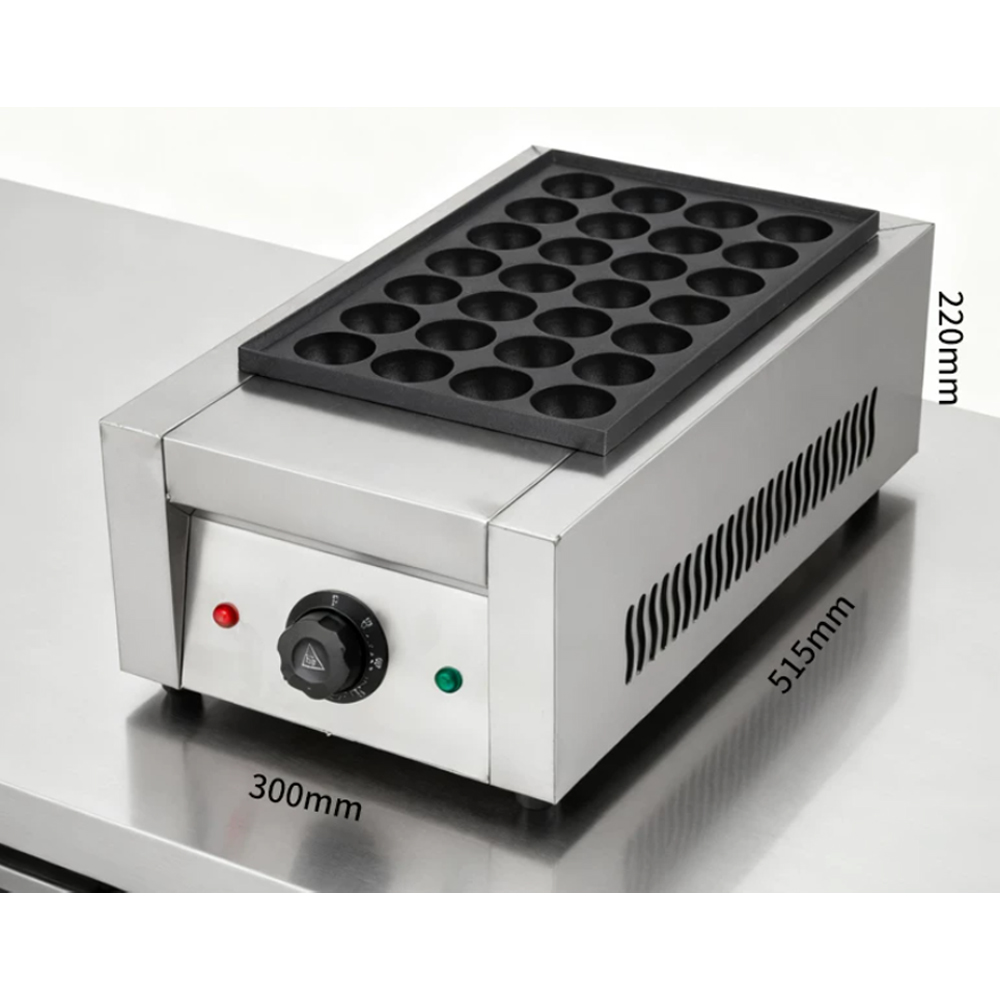 Takoyaki Grill Plate - Máquina comercial eléctrica para hacer takoyaki