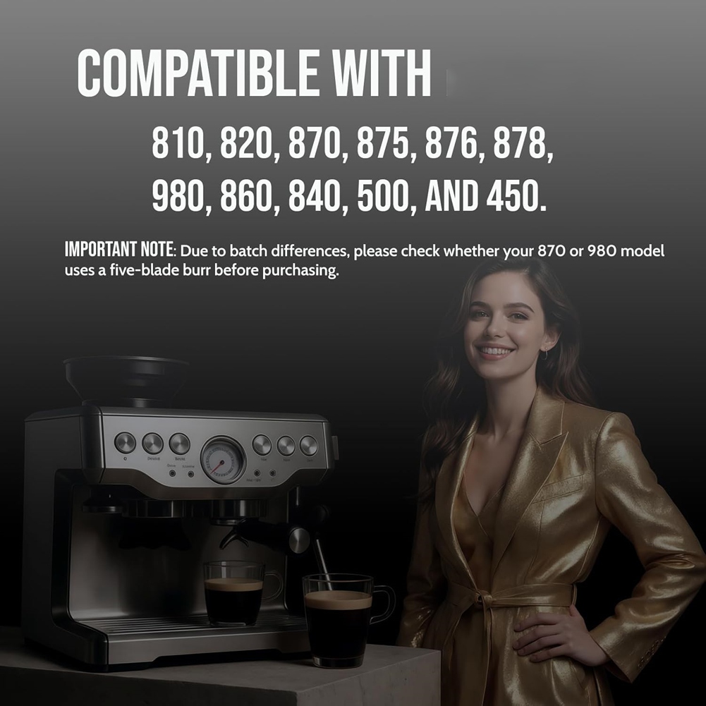 Breville Espresso Barista Express - (AIMA) Cuchilla de Repuesto para Molinillo