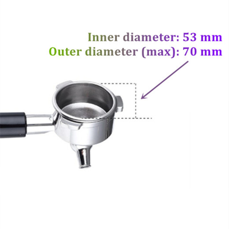 Breville Espresso Barista Express - Cabezal de portafiltro de doble salida