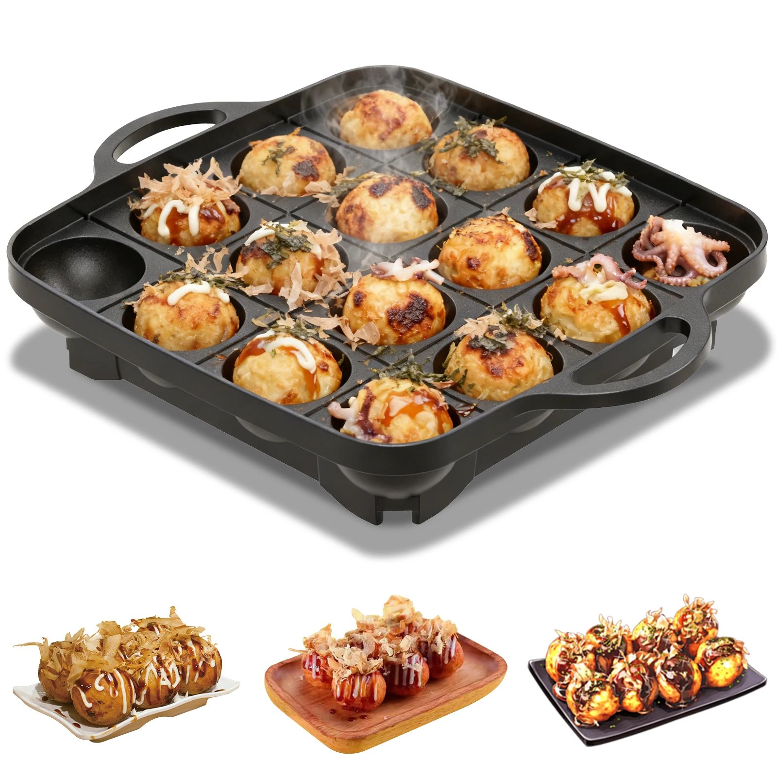 Sartén para Takoyaki de 16 Agu - Takoyaki Grill Plate reseña y precio