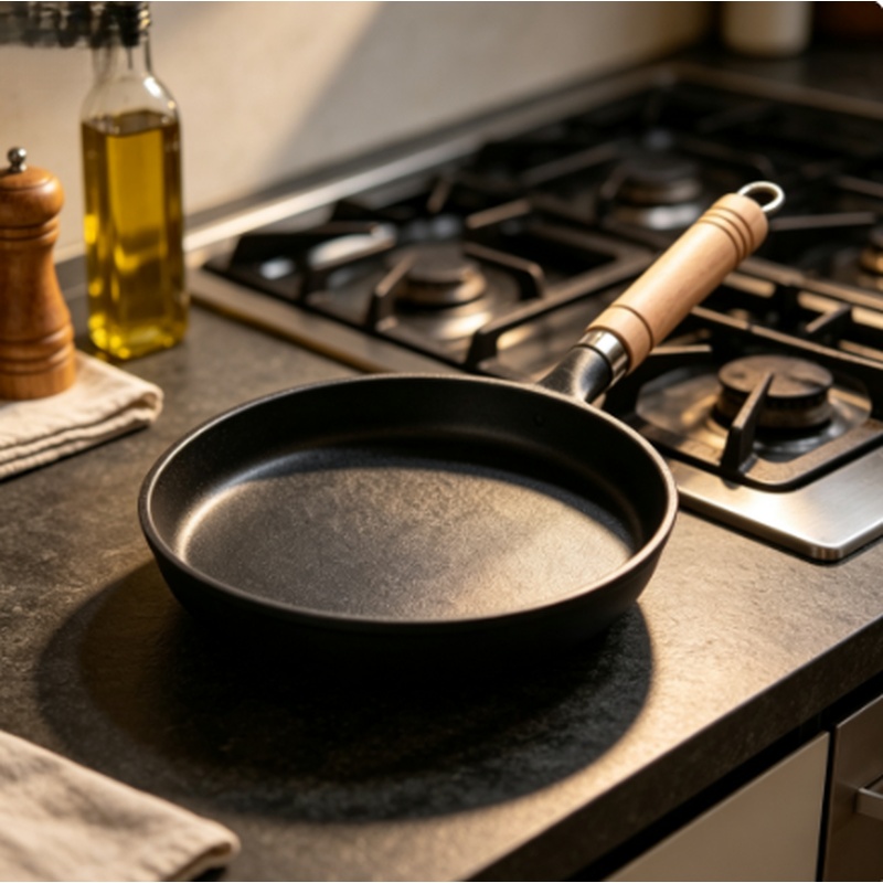 Sartén de Hierro Fundido sin R - Mini Pancake Griddle reseña y precio
