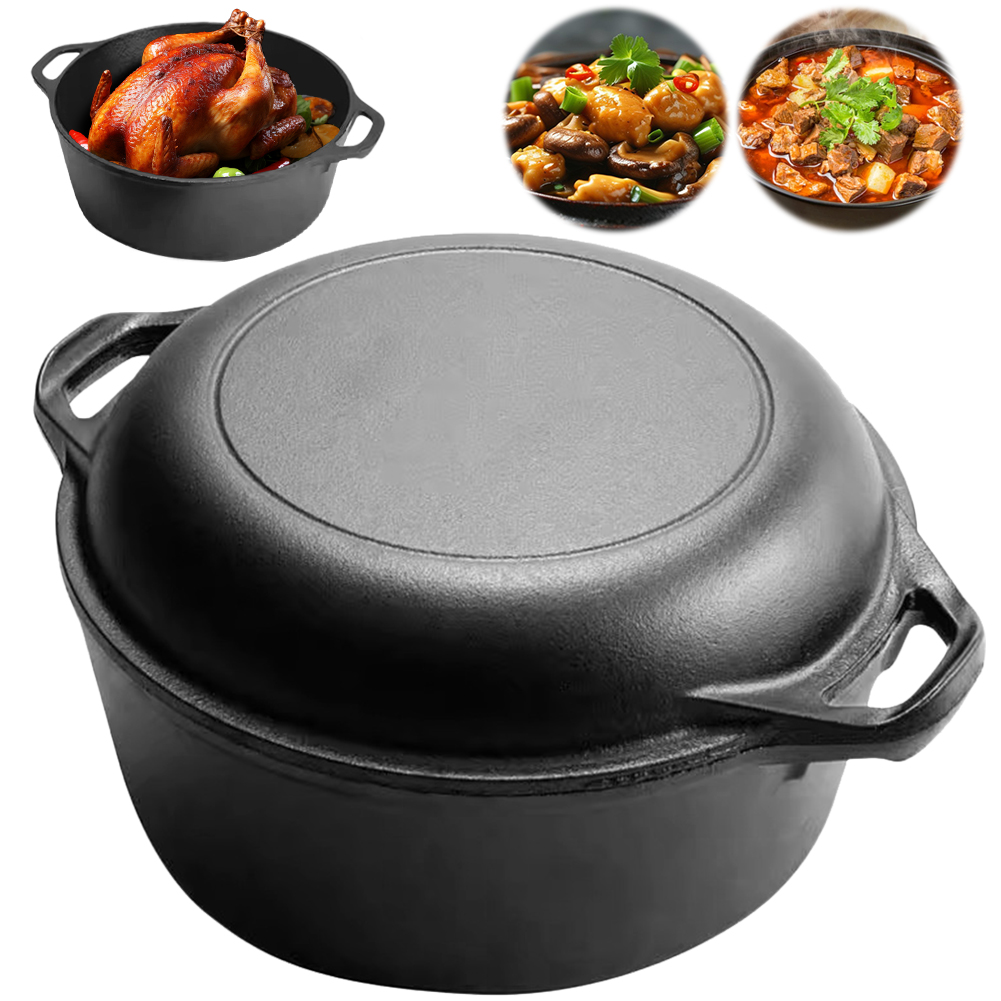 Olla Holandesa 2 en 1 de Hierr - Cast Iron Corn reseña y precio
