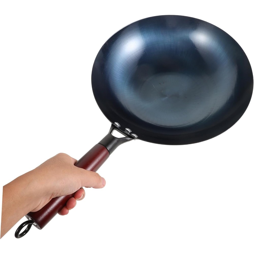 Olla de hierro Wok, sartén dom - Cast Iron Corn reseña y precio