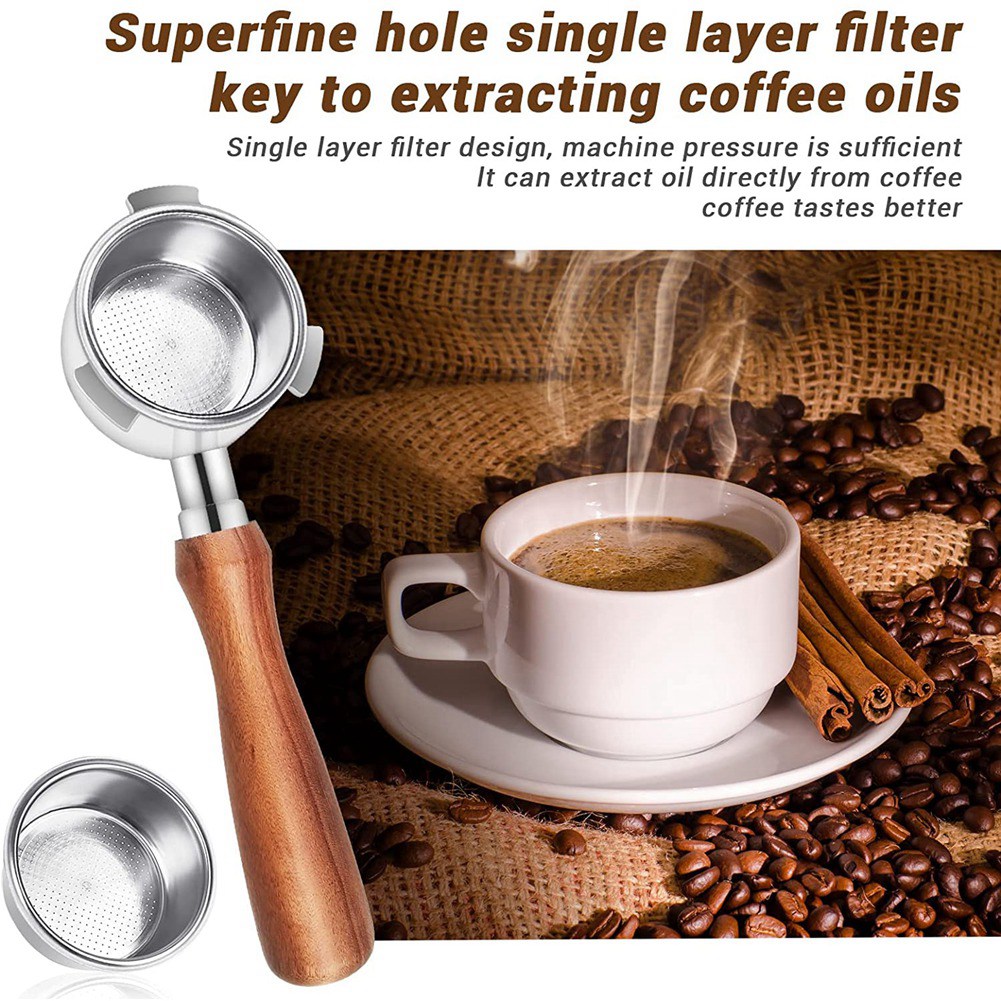 Portafiltro sin fondo ABBK-51M - Delonghi Espresso Magnifica reseña y precio
