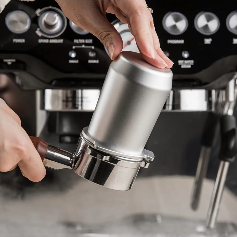 Taza dosificadora de aluminio, - Breville Espresso Barista Express reseña y precio