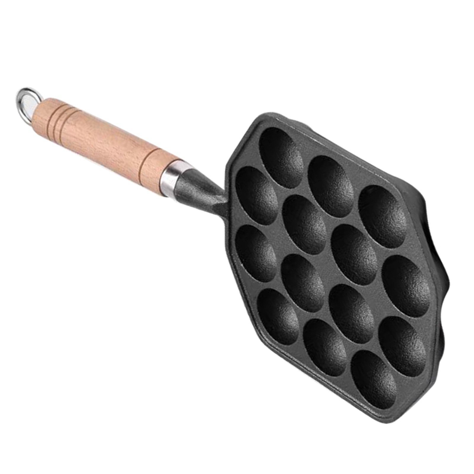 Sartén antiadherente de hierro - Takoyaki Grill Plate reseña y precio