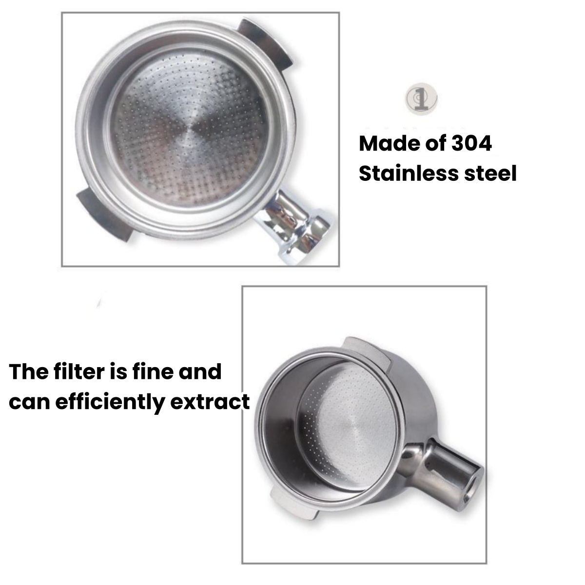 Portafiltro sin fondo de 51 mm - Delonghi Espresso Ecp3420 reseña y precio