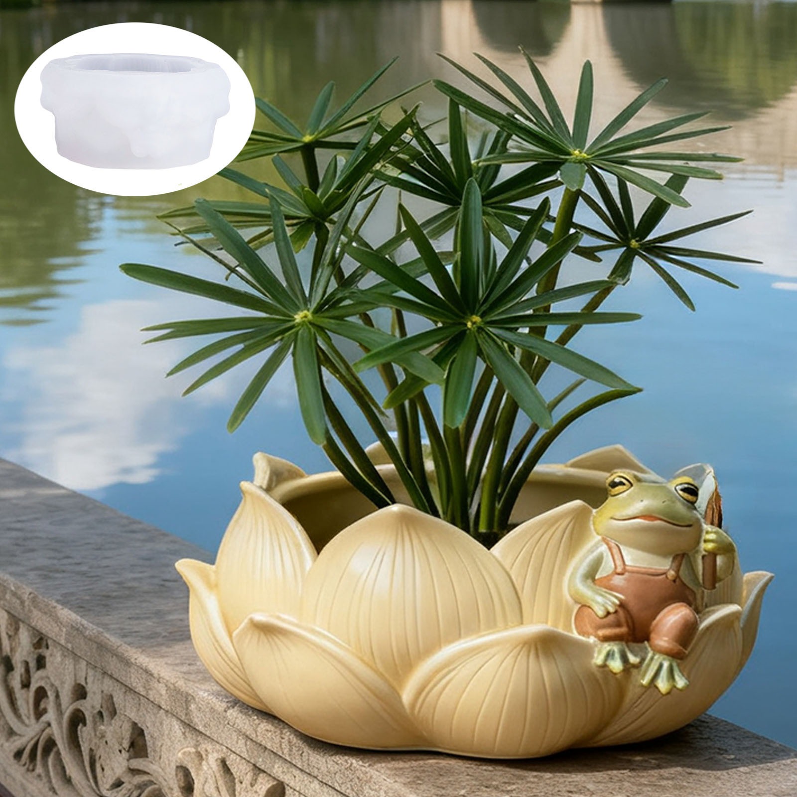 Molde para macetas de flores,  - Potsticker Mold reseña y precio