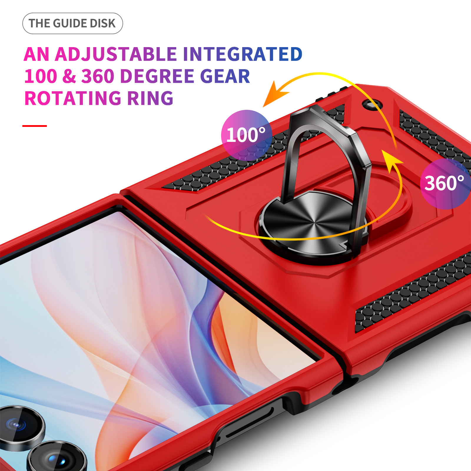 Funda de teléfono a prueba de  - Taco Stand Holder reseña y precio