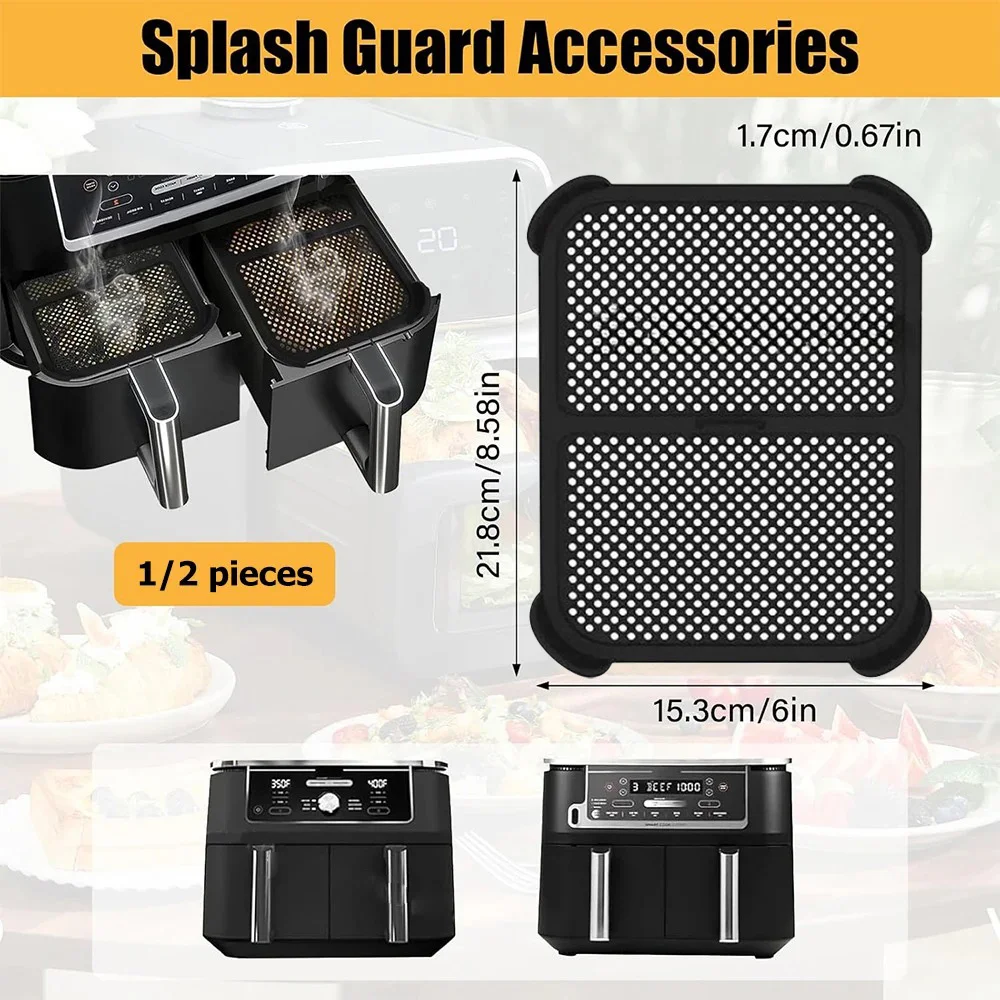 Protector contra salpicaduras  - Ninja Air Fryer Af300 reseña y precio