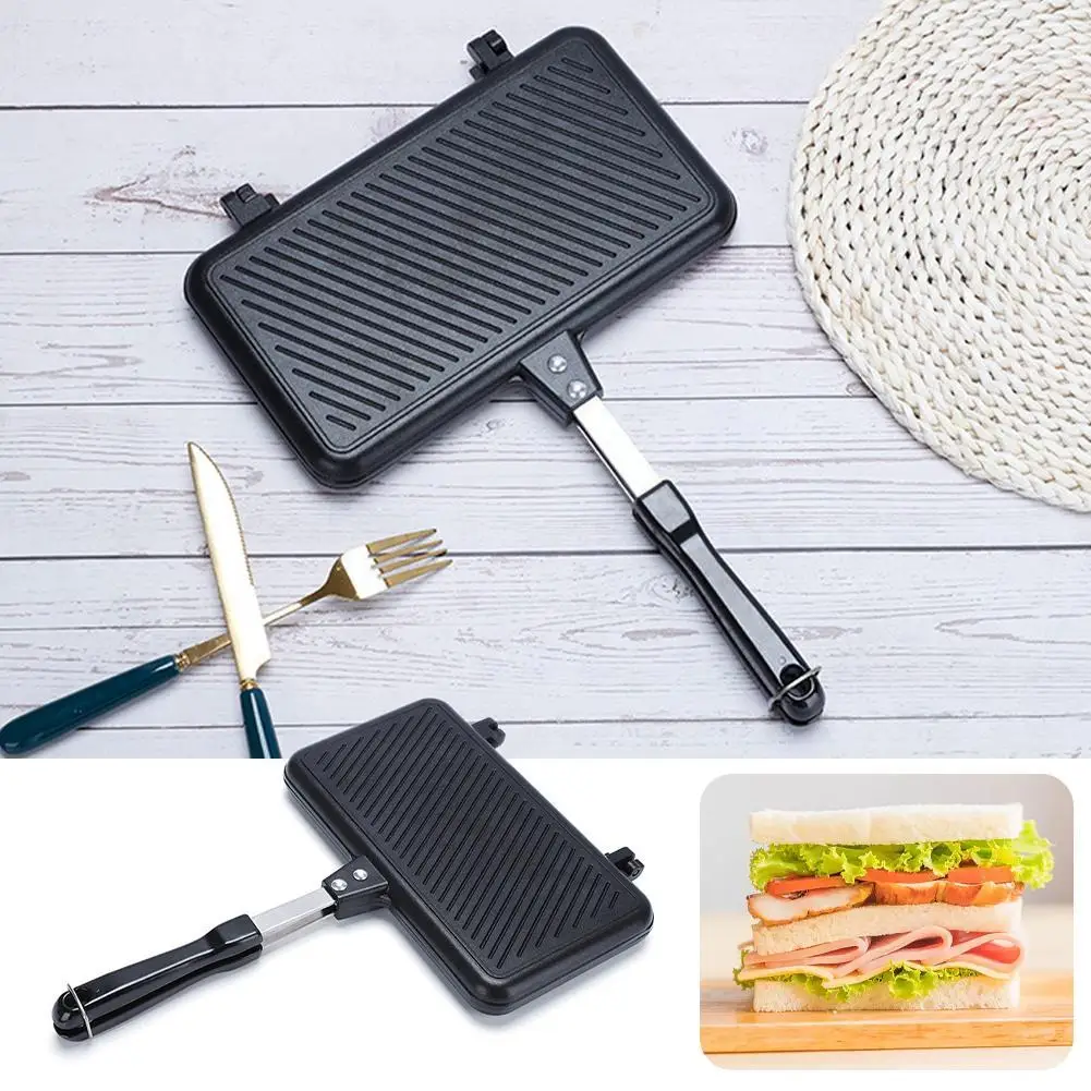 Sartén antiadherente de doble  - Mini Pancake Griddle reseña y precio