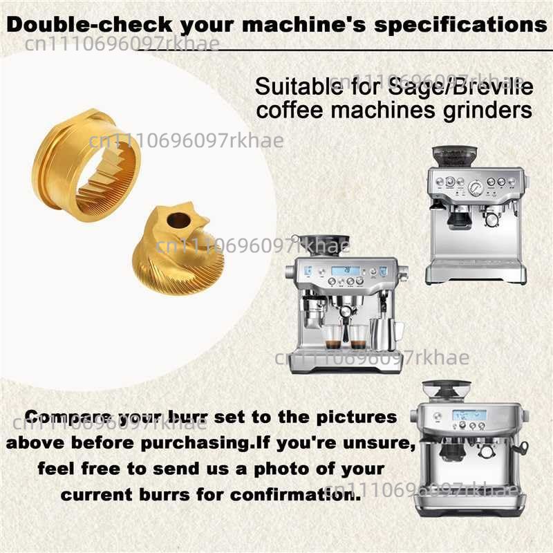 Repuesto de Muelas Cónicas par - Breville Espresso Barista Express reseña y precio