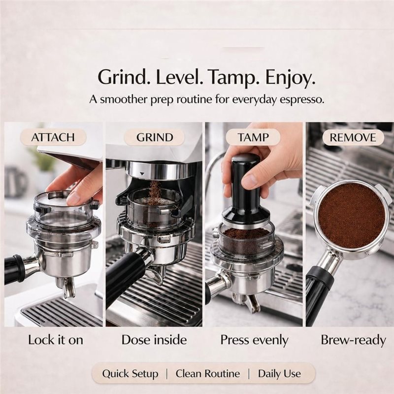 ¡Promoción! Embudo dosificador - Breville Espresso Barista Express reseña y precio