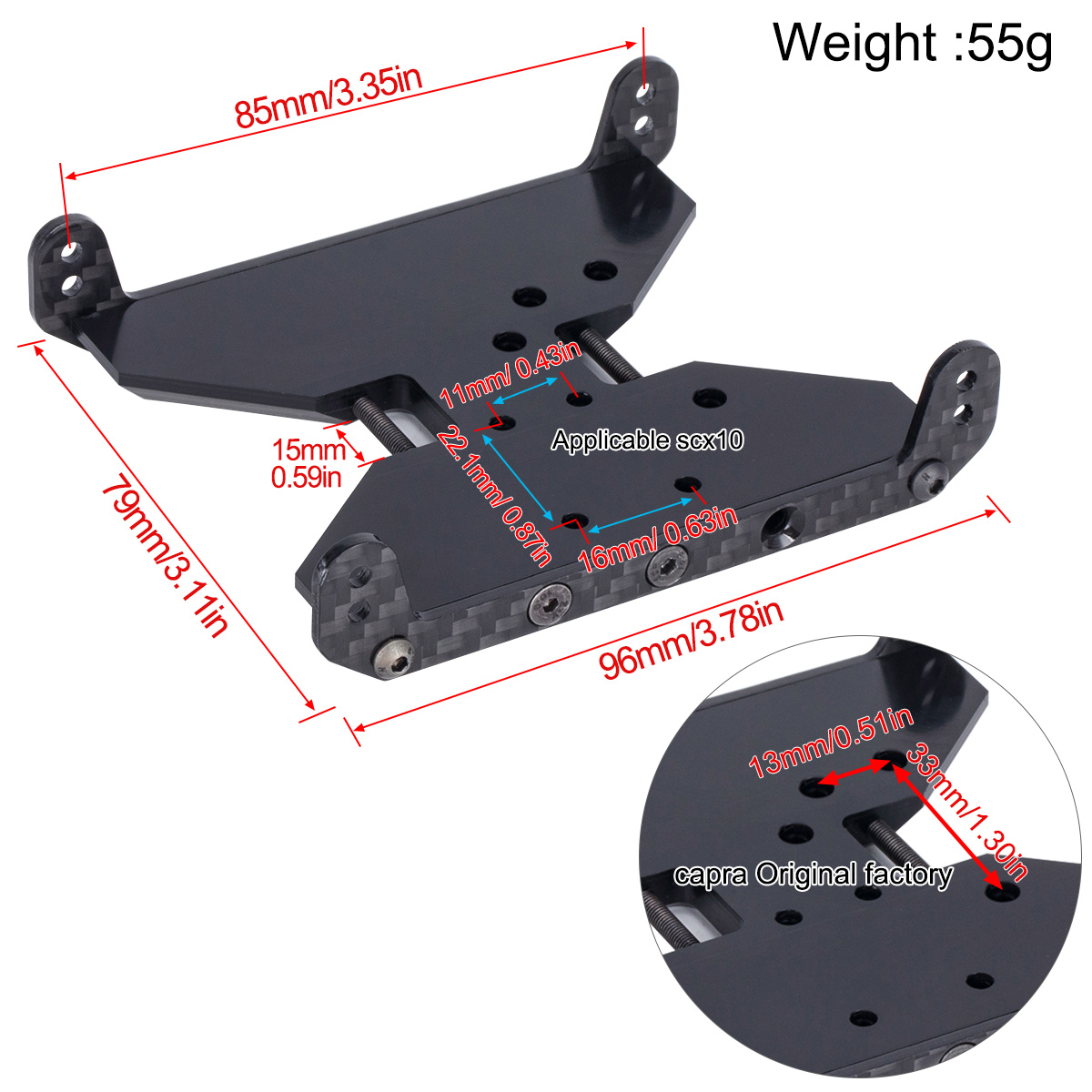 Placa de deslizamiento de chas - Crepe Pan Carbon reseña y precio