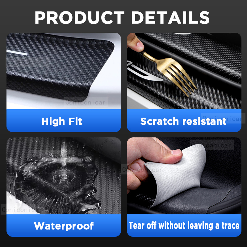 Para CHERY JAECOO J7 2023-2025 - Crepe Pan Carbon reseña y precio
