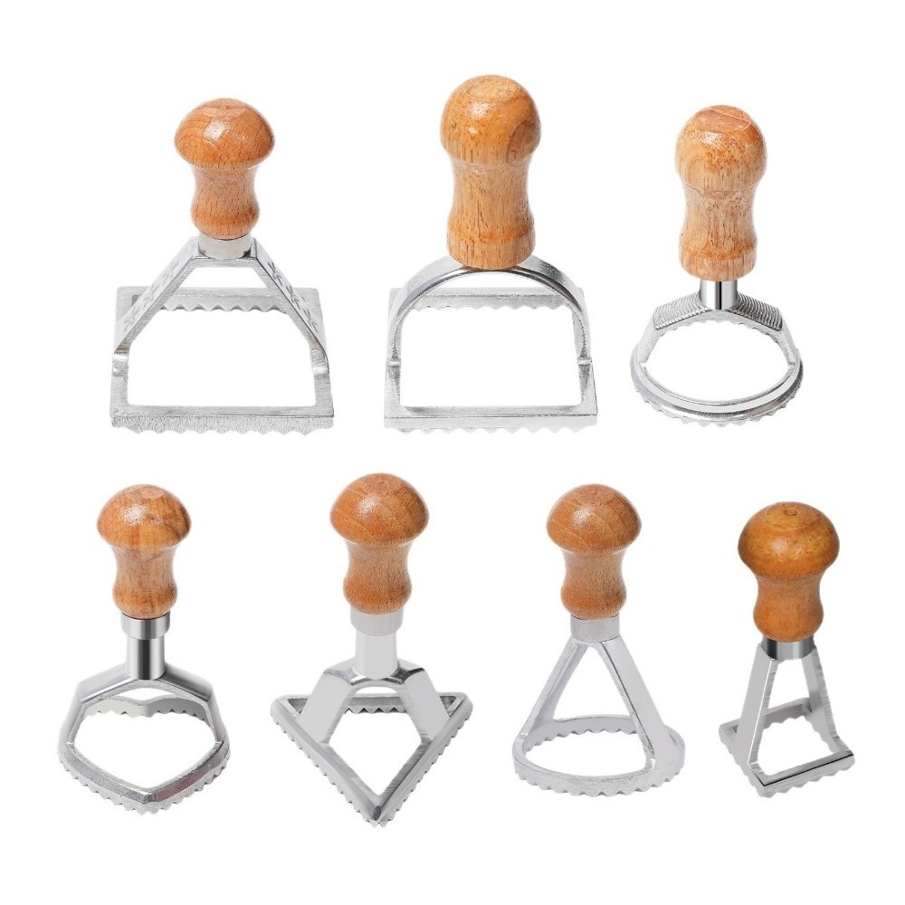 Juego de 7 cortadores individu - Dumpling Press Set reseña y precio