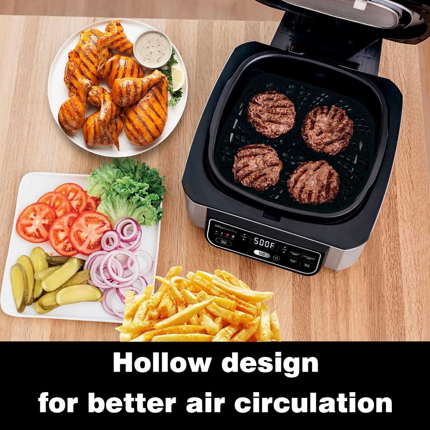 Juego de revestimiento de sili - Ninja Air Fryer Af300 reseña y precio