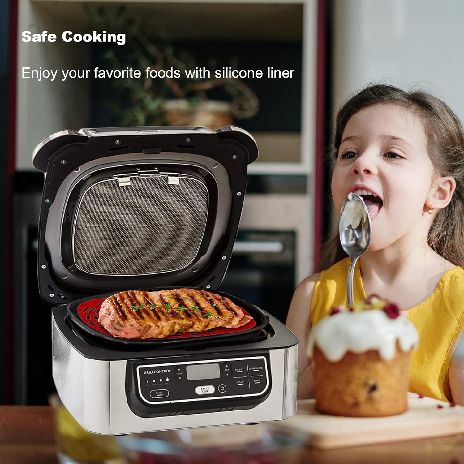 Juego de revestimiento de sili - Ninja Air Fryer Af300 reseña y precio